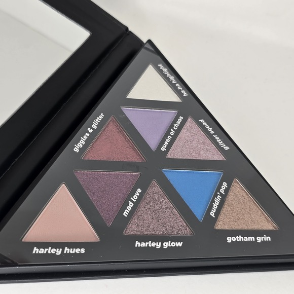 Lottie London Harley Quinn Pouts & Pigtails Eyeshadow Palette 9 Shade DC Collab - Picture 5 of 9